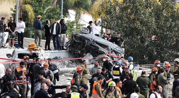 ইরানি ক্ষেপণাস্ত্র হামলায় ইসরায়েলে অন্তত ৮ জন নিহত